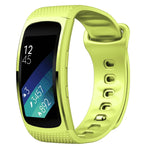 สายรัดข้อมือซิลิโคนสำหรับ Samsung Gear Fit2 Pro, ขนาด S, L