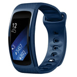 สายรัดข้อมือซิลิโคนสำหรับ Samsung Gear Fit2 Pro, ขนาด S, L