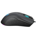 HXSJ A883 เมาส์เกมมิ่งมีสาย 7 ปุ่ม 6400DPI ไฟ RGB แบบกลไก