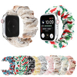 สายรัดนาฬิกาผ้าสำหรับเปลี่ยนแหวนผม, สำหรับ Apple Watch Ultra 49mm / Series 8&7 45mm / SE 2&6&SE&5&4 44mm / 3&2&1 42mm, สำหรับ Apple Watch Series 8&7 41mm / SE 2&6&SE&5&4 40mm / 3&2&1 38mm