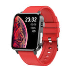 นาฬิกาอัจฉริยะหน้าจอสี TFT 1.7 นิ้ว รุ่น E86 กันน้ำมาตรฐาน IP68 รองรับการตรวจวัดออกซิเจนในเลือด / ตรวจวัดอุณหภูมิร่างกาย / วินิจฉัยทางการแพทย์ด้วย AI สาย TPU, สาย TPU(สีน้ำเงิน), สาย TPU(สีดำ), สาย TPU(สีแดง)