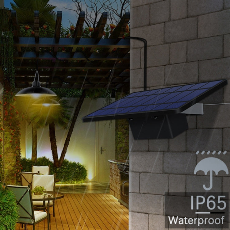 ไฟโซลาร์เซลล์ 2 in 1 สำหรับภูมิทัศน์ ลานบ้าน ทางเดิน โคมไฟระย้าเรโทร 32-LED, แสงขาว, แสงวอร์ม