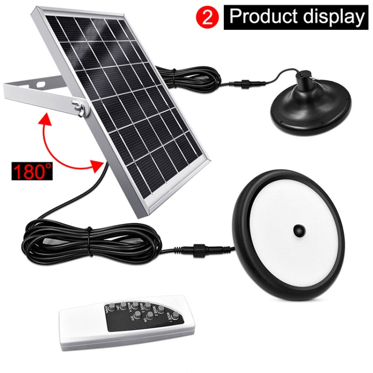 ไฟโซลาร์เซลล์อัจฉริยะ 2 in 1 112LED สำหรับในร่มและกลางแจ้ง สวน โรงรถ โคมไฟ LED แสงขาว 2 in 1 แสงวอร์ม 2 in 1