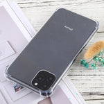Four-Corner Anti-Drop Ultra-Thin TPU Case, For iPhone 11 Pro, For iPhone 11