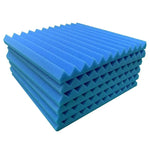 แผ่นซับเสียงแบบร่องสามเหลี่ยมสำหรับห้องบันทึกเสียงกลอง ขนาด 30x30x2.5cm สำลีซับเสียง 6 ชิ้น, 10 ชิ้น, 12 ชิ้น, 20 ชิ้น, 24 ชิ้น