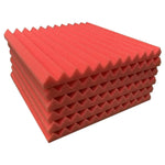 แผ่นซับเสียงแบบร่องสามเหลี่ยมสำหรับห้องบันทึกเสียงกลอง ขนาด 30x30x2.5cm สำลีซับเสียง 6 ชิ้น, 10 ชิ้น, 12 ชิ้น, 20 ชิ้น, 24 ชิ้น