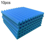 แผ่นซับเสียงแบบร่องสามเหลี่ยมสำหรับห้องบันทึกเสียงกลอง ขนาด 30x30x2.5cm สำลีซับเสียง 6 ชิ้น, 10 ชิ้น, 12 ชิ้น, 20 ชิ้น, 24 ชิ้น