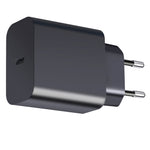 XY PD 25W ที่ชาร์จเดินทางพอร์ตเดียว USB-C / Type-C สำหรับอุปกรณ์ Samsung ชาร์จเร็ว ปลั๊ก EU