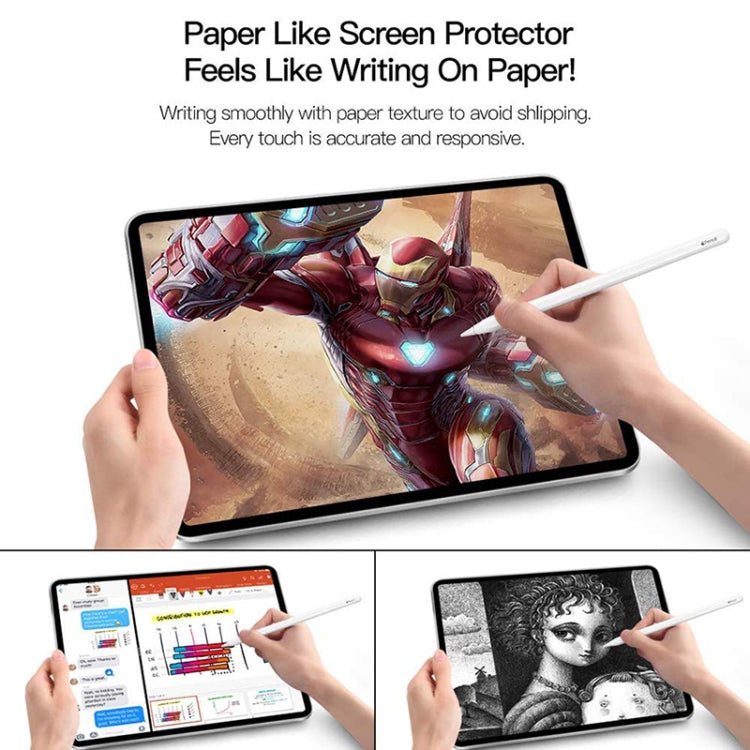 ฟิล์มกันรอยหน้าจอแบบผิวกระดาษด้าน สำหรับ iPad Air (2019) / Pro 10.5 (2017) (1 ชิ้น), สำหรับ iPad mini 3 / 2 / 1 (1 ชิ้น), สำหรับ iPad mini 5 / 4 (1 ชิ้น), สำหรับ iPad Pro 12.9 นิ้ว (2015) (1 ชิ้น), สำหรับ iPad Pro 12.9 นิ้ว 2021 / 2020 (1 ชิ้น)