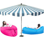 Outdoor Portable Lazy Water Inflatable Sofa Beach Grass Air Bed, Size: 200 x 70cm, 200 x 70cm Rose Red, 200 x 70cm Sapphire Blue, 200 x 70cm Grass Green, 200 x 70cm Red, 200 x 70cm Yellow, 200 x 70cm Purple, 200 x 70cm Orange, 200 x 70cm Sky Blue      ...