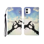 Painted Pattern Horizontal Flip Leathe Case, For iPhone 11, For iPhone 11 Pro, For iPhone 11 Pro Max