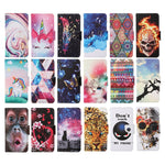 Painted Pattern Horizontal Flip Leathe Case, For iPhone 11, For iPhone 11 Pro, For iPhone 11 Pro Max