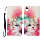 Painted Pattern Horizontal Flip Leathe Case, For iPhone SE (2020)/ 7 /8, For iPhone X, For iPhone XR
