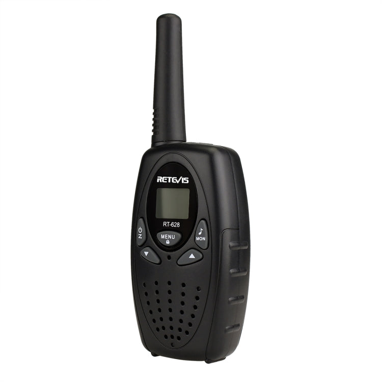 ชุดคู่ RETEVIS RT628 วิทยุสื่อสารเด็กแบบมือถือ กำลัง 0.5W ความถี่ US 462.550-467.7125MHz 22 ช่อง, RT628 (สีดำ), RT628 (สีขาว), RT628 (สีแดง)