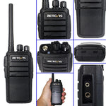 1 คู่ RETEVIS RT21 2.5W ความถี่สหรัฐ 400-480MHz 16CH วิทยุสื่อสารแบบมือถือ, ปลั๊กสหรัฐ, RT21 ปลั๊กสหรัฐ