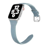 สายรัดนาฬิกาหนังแบบบางรูปตัวทีอเนกประสงค์ สำหรับ Apple Watch Series 7 ขนาด 45 มม. / 6 & SE & 5 & 4 ขนาด 44 มม. / 3 & 2 & 1 ขนาด 42 มม., สำหรับ Apple Watch Series 7 ขนาด 41 มม. / 6 & SE & 5 & 4 ขนาด 40 มม. / 3 & 2 & 1 ขนาด 38 มม.