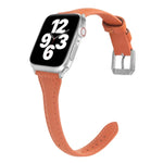 สายรัดนาฬิกาหนังแบบบางรูปตัวทีอเนกประสงค์ สำหรับ Apple Watch Series 7 ขนาด 45 มม. / 6 & SE & 5 & 4 ขนาด 44 มม. / 3 & 2 & 1 ขนาด 42 มม., สำหรับ Apple Watch Series 7 ขนาด 41 มม. / 6 & SE & 5 & 4 ขนาด 40 มม. / 3 & 2 & 1 ขนาด 38 มม.