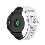 For Garmin Approach S2 / S4 Two-color Silicone Replacement Strap Watchband, For Garmin Approach S2 / S4