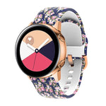 สายรัดนาฬิกาซิลิโคนสำหรับพิมพ์ทดแทน สำหรับ Samsung Galaxy Watch 42 มม. สำหรับ Samsung Galaxy Watch 46 มม.