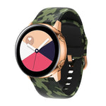 สายรัดนาฬิกาซิลิโคนสำหรับพิมพ์ทดแทน สำหรับ Samsung Galaxy Watch 42 มม. สำหรับ Samsung Galaxy Watch 46 มม.