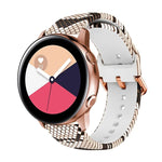 สายรัดนาฬิกาซิลิโคนสำหรับพิมพ์ทดแทน สำหรับ Samsung Galaxy Watch 42 มม. สำหรับ Samsung Galaxy Watch 46 มม.