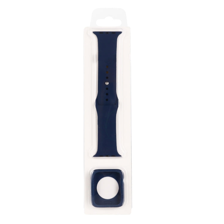 สายซิลิโคนและเคสกันนาฬิกาแบบชุดเปลี่ยน สำหรับ Apple Watch Series 9 / 8 / 7 ขนาด 41mm และ 45mm