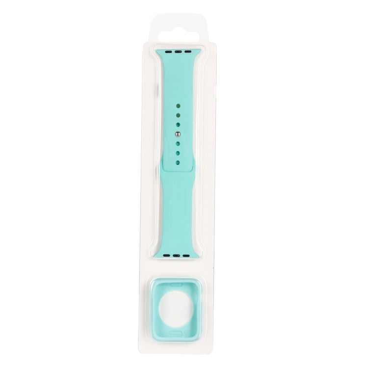 สายซิลิโคนและเคสกันนาฬิกาแบบชุดเปลี่ยน สำหรับ Apple Watch Series 9 / 8 / 7 ขนาด 41mm และ 45mm