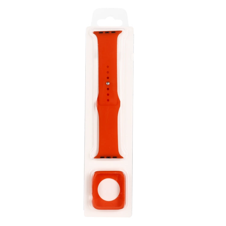 สายซิลิโคนและเคสกันนาฬิกาแบบชุดเปลี่ยน สำหรับ Apple Watch Series 9 / 8 / 7 ขนาด 41mm และ 45mm