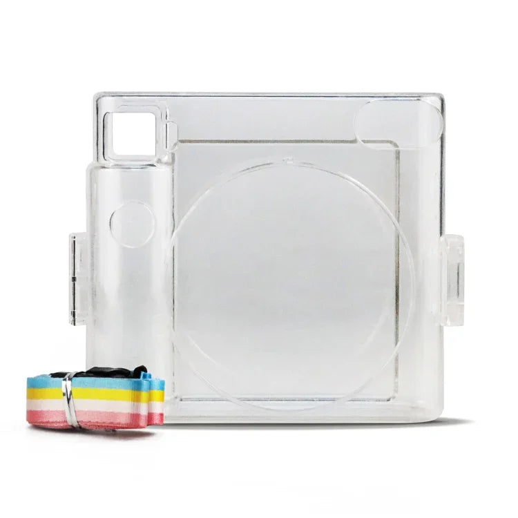 กระเป๋ากล้องคริสตัลใสพร้อมสายสะพายไหล่สำหรับ Fujifilm Instax Square SQ1, สำหรับ Fujifilm Instax Square SQ1