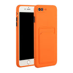 Card Slot Design Shockproof TPU Protective Case, For iPhone 8 & 7, For iPhone 8 Plus & 7 Plus, For iPhone 11, For iPhone 11 Pro