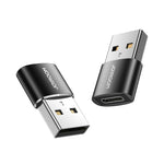 JOYROOM S-H152 อะแดปเตอร์ OTG USB ตัวผู้เป็น USB-C / Type-C ตัวเมีย 3A, S-H152