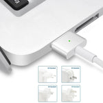 อะแดปเตอร์ไฟ MagSafe 2 60W 16.5V 3.65A 5 พิน รุ่น A1435 สำหรับ MacBook ความยาวสาย 1.6 ม., ปลั๊ก 60W แบบ AU, ปลั๊ก 60W แบบ EU, ปลั๊ก 60W แบบ UK