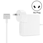 อะแดปเตอร์ไฟ MagSafe 2 45W 14.85V 3.05A 5 พิน รุ่น A1436 สำหรับ MacBook ความยาวสาย 1.6 ม., ปลั๊ก 45W แบบ AU, ปลั๊ก 45W แบบ EU, ปลั๊ก 45W แบบ UK