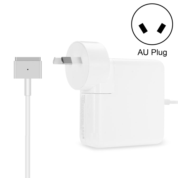 อะแดปเตอร์ไฟ MagSafe 2 45W 14.85V 3.05A 5 พิน รุ่น A1436 สำหรับ MacBook ความยาวสาย 1.6 ม., ปลั๊ก 45W แบบ AU, ปลั๊ก 45W แบบ EU, ปลั๊ก 45W แบบ UK