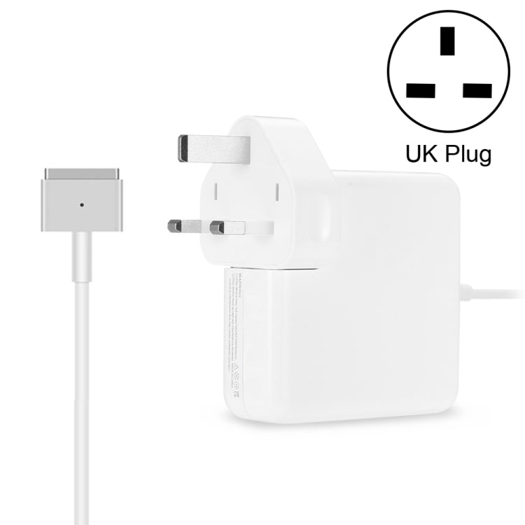 อะแดปเตอร์ไฟ MagSafe 2 45W 14.85V 3.05A 5 พิน รุ่น A1436 สำหรับ MacBook ความยาวสาย 1.6 ม., ปลั๊ก 45W แบบ AU, ปลั๊ก 45W แบบ EU, ปลั๊ก 45W แบบ UK