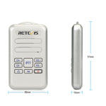 RETEVIS RT20 วิทยุสื่อสารสองทาง FM ขนาดเล็ก 2W 400-470MHz 16 ช่อง, RT20 ปลั๊ก US, RT20 ปลั๊ก EU