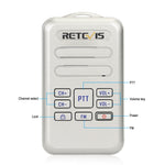 RETEVIS RT20 วิทยุสื่อสารสองทาง FM ขนาดเล็ก 2W 400-470MHz 16 ช่อง, RT20 ปลั๊ก US, RT20 ปลั๊ก EU