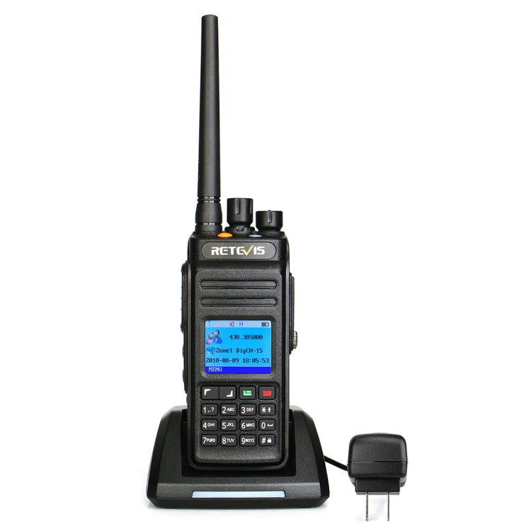 RETEVIS RT83 วิทยุสื่อสารสองทาง DMR ดิจิทัล กันน้ำ 10W 400-470MHz 1024 ช่อง พร้อม GPS, รุ่น GPS, RT83 รุ่น GPS