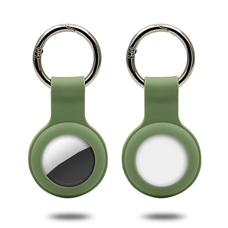 เคสซิลิโคนพร้อมห่วงพวงกุญแจสำหรับ AirTag รุ่นที่ 2 / AirTag รุ่นที่ 1