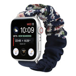 สายรัดนาฬิกาผ้าลายผีเสื้อ สำหรับ Apple Watch Ultra 49 มม. / Series 8&7 45 มม. / SE 2&6&SE&5&4 44 มม. / 3&2&1 42 มม. / สำหรับ Apple Watch Series 8&7 41 มม. / SE 2&6&SE&5&4 40 มม. / 3&2&1 38 มม.