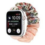 สายรัดนาฬิกาผ้าลายผีเสื้อ สำหรับ Apple Watch Ultra 49 มม. / Series 8&7 45 มม. / SE 2&6&SE&5&4 44 มม. / 3&2&1 42 มม. / สำหรับ Apple Watch Series 8&7 41 มม. / SE 2&6&SE&5&4 40 มม. / 3&2&1 38 มม.