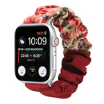สายรัดนาฬิกาผ้าลายผีเสื้อ สำหรับ Apple Watch Ultra 49 มม. / Series 8&7 45 มม. / SE 2&6&SE&5&4 44 มม. / 3&2&1 42 มม. / สำหรับ Apple Watch Series 8&7 41 มม. / SE 2&6&SE&5&4 40 มม. / 3&2&1 38 มม.