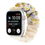 สายรัดนาฬิกาผ้าลายผีเสื้อ สำหรับ Apple Watch Ultra 49 มม. / Series 8&7 45 มม. / SE 2&6&SE&5&4 44 มม. / 3&2&1 42 มม. / สำหรับ Apple Watch Series 8&7 41 มม. / SE 2&6&SE&5&4 40 มม. / 3&2&1 38 มม.