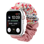 สายรัดนาฬิกาผ้าลายผีเสื้อ สำหรับ Apple Watch Ultra 49 มม. / Series 8&7 45 มม. / SE 2&6&SE&5&4 44 มม. / 3&2&1 42 มม. / สำหรับ Apple Watch Series 8&7 41 มม. / SE 2&6&SE&5&4 40 มม. / 3&2&1 38 มม.