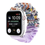 สายรัดนาฬิกาผ้าลายผีเสื้อ สำหรับ Apple Watch Ultra 49 มม. / Series 8&7 45 มม. / SE 2&6&SE&5&4 44 มม. / 3&2&1 42 มม. / สำหรับ Apple Watch Series 8&7 41 มม. / SE 2&6&SE&5&4 40 มม. / 3&2&1 38 มม.