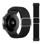 สายรัดนาฬิกาทดแทนถักไนลอนยืดหยุ่นปรับได้ สำหรับ Samsung Galaxy Watch 3 ขนาด 45 มม.