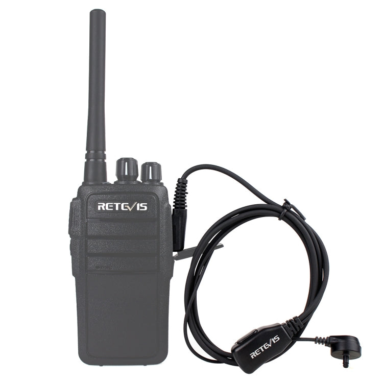 RETEVIS C9003 ไมโครโฟนลำโพง PTT แบบ 2 ขา พร้อมท่อเสียงหูฟังในหู C9003