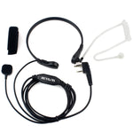 RETEVIS TK ไมโครโฟนลำโพงหูฟังท่อเสียงแบบซ่อน PTT คอ สำหรับ H-777 / RT-5R / RT-5RV / RT-B6 TK คอ