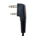 RETEVIS TK ไมโครโฟนลำโพงหูฟังท่อเสียงแบบซ่อน PTT คอ สำหรับ H-777 / RT-5R / RT-5RV / RT-B6 TK คอ