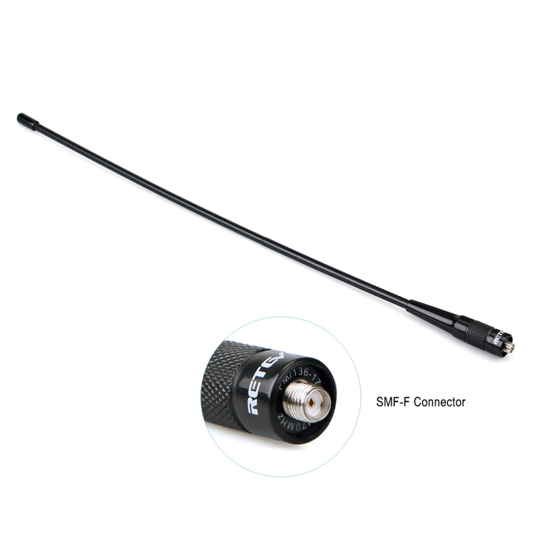 RETEVIS RHD-771 เสาอากาศดูอัลแบนด์ 136-174+400-480MHz SMA-F ตัวเมีย สำหรับ RT-5R/H-777/RT5 RHD-771 SMA-F